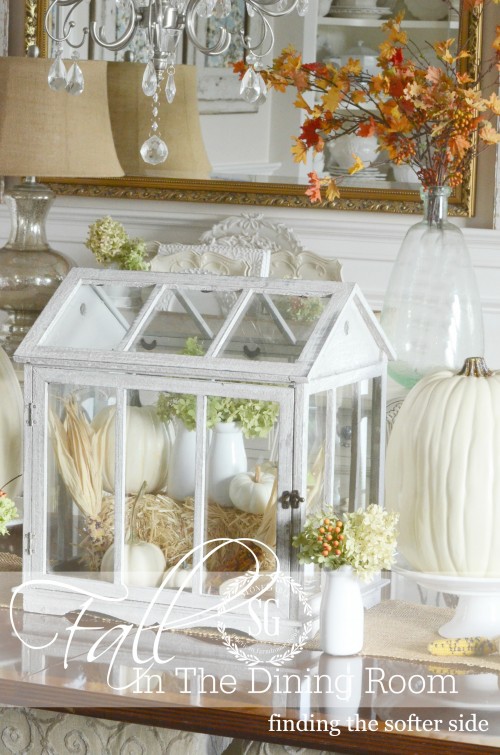 FALL IN THE DINING ROOM- the softer side of Autumn-stonegableblog.com