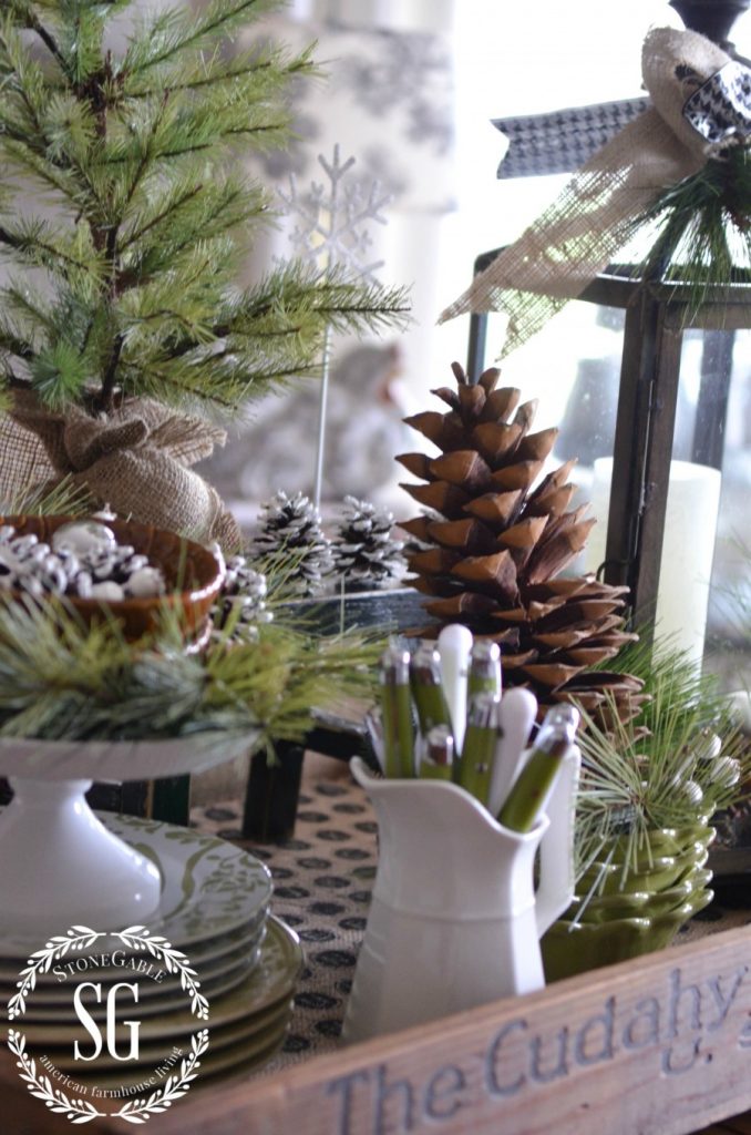 I'm excited to invite you to stop no. 6 in my series... Creating Christmas Memories with Vignettes. I know you'll love this Farmhouse Christmas Vignette. Be sure to learn how to create your own and be inspired.