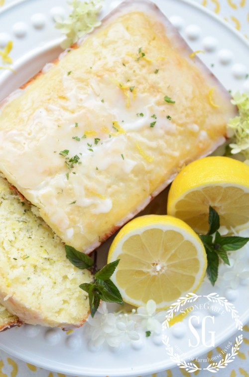 Glazed Lemon Zucchini Bread-whole bread-stonegableblog.com