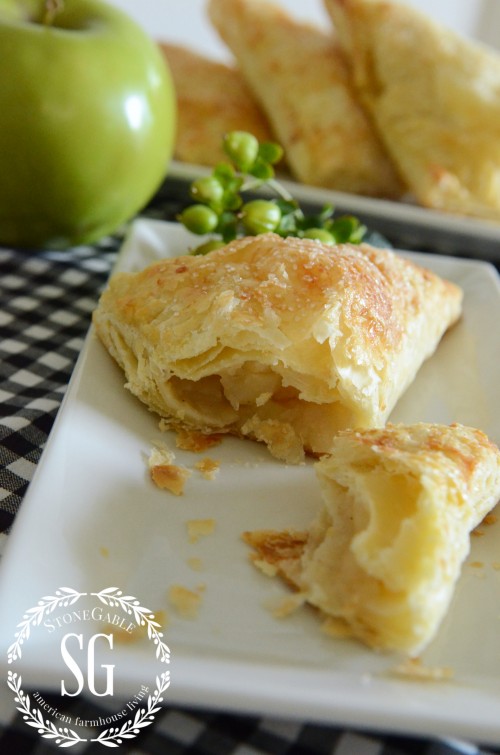 Puff Pastry Apple Turnovers-delicious insidest-stonegableblog.com