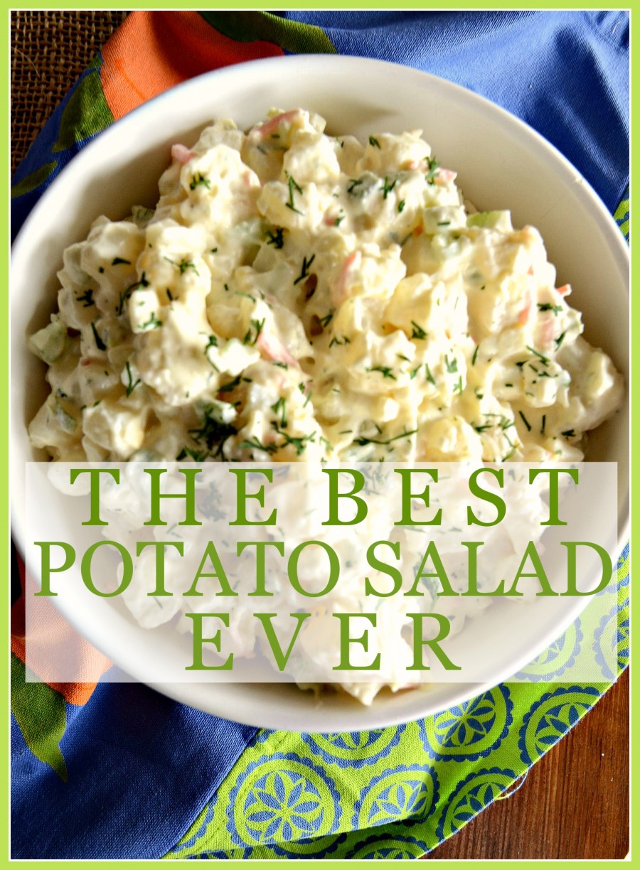 The Best Dill Pickle Potato Salad