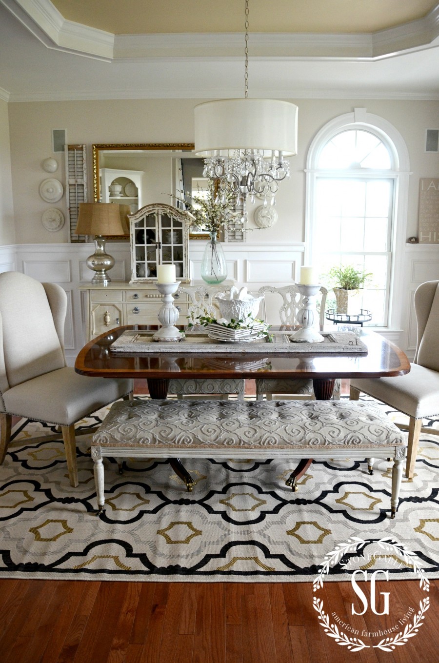 Choosing The Perfect Dining Room Rug, What Size Rug For Formal Dining Room