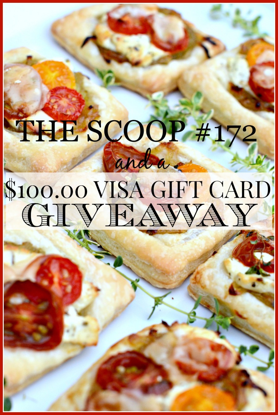 THE SCOOP #172- ENTER TO WIN $100.00 VISA GIFT CARD-stonegableblog.com