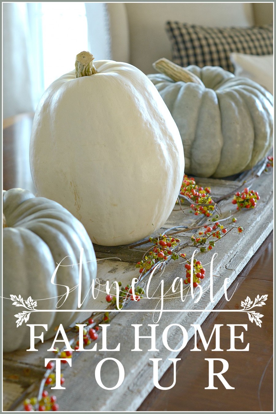 FALL HOME TOUR-bringing the natural element of fall inside-stonegableblog.com