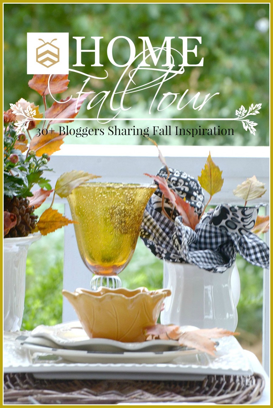 BHOME FALL TOUR… 30 BLOGGERS SHARING FALL INSPIRATION