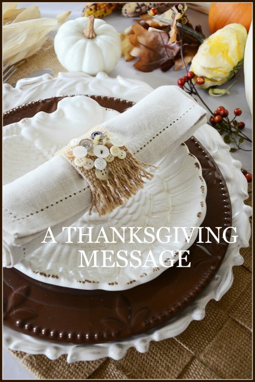 A THANKSGIVING MESSAGE-2015