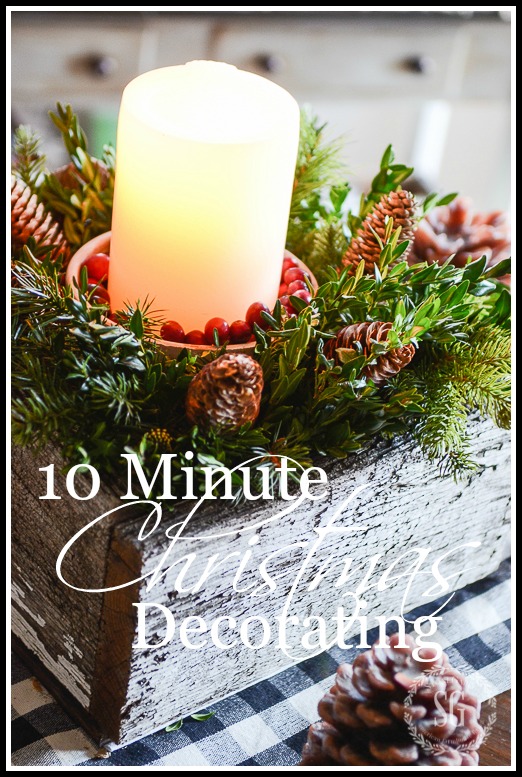 10 MINUTE CHRISTMAS DECORATING