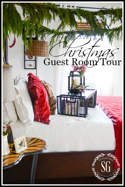 ALL IS MERRY AND BRIGHT CHRISTMAS GUEST ROOM TOUR