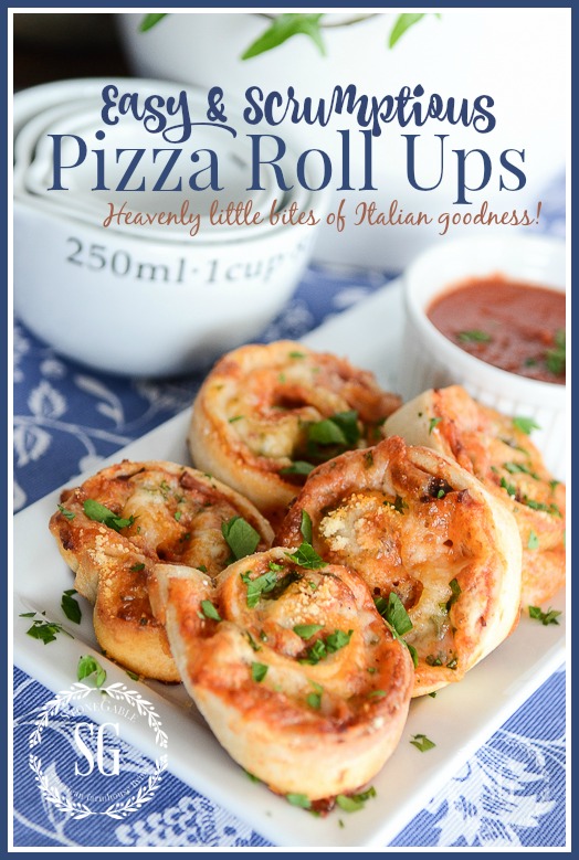 EASY AND DELICIOUS PIZZA ROLL UPS