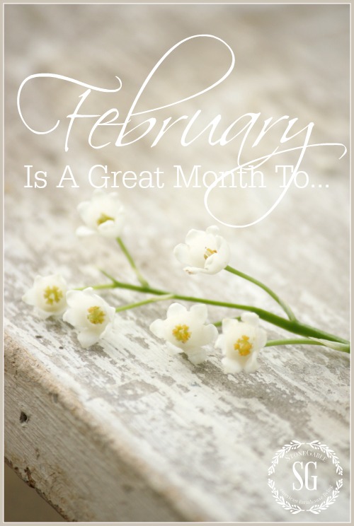 FEBRUARY IS A GREAT MONTH TO…