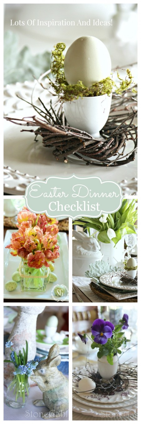AN EASTER DINNER TIMELINE. Here's an easy way to plan ahead and enjoy a fabulous Easter dinner with those you love!