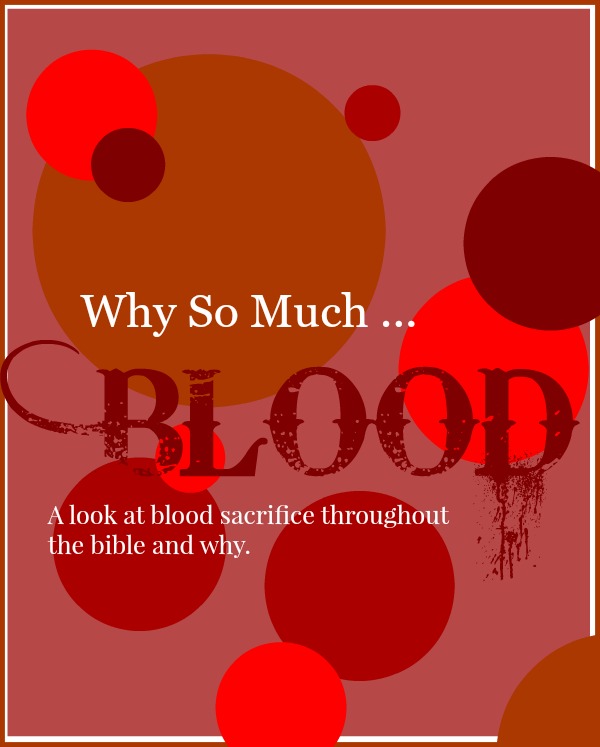 WHY SO MUCH BLOOD? Looking at why we see so many blood sacrifices in the bible.
