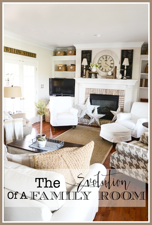 THE EVOLUTION OF A FAMILY ROOM