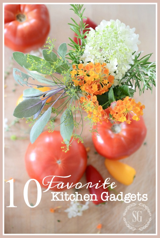 10 FAVORITE KITCHEN GADGETS- Here's my top 10 gadgets that make cooking easier!