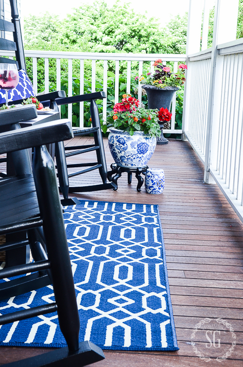 Outdoor Rug, Can You Put An Outdoor Rug On Trex Decking