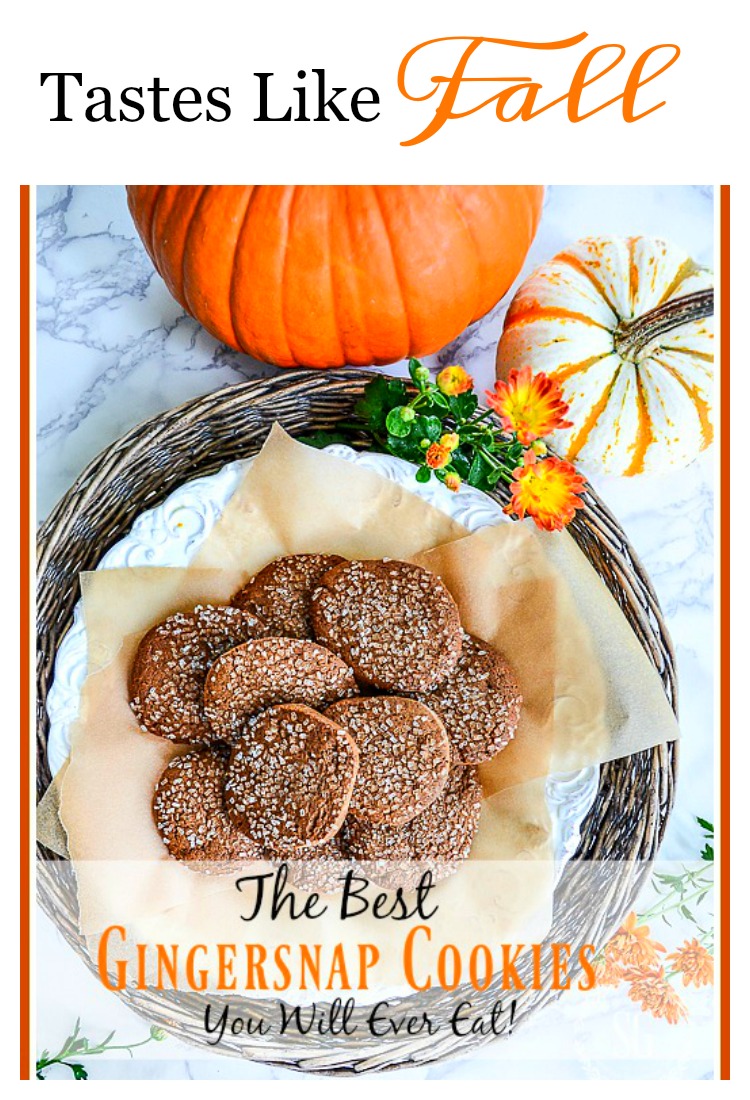 THE BEST GINGERSNAP COOKIES YOU WILL EVER EAT! There are a couple secrets to making amazing gingersnap cooking and I'm sharing them!