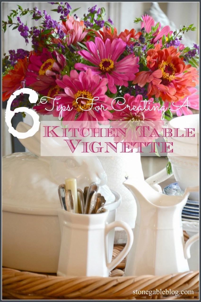 LET'S TALK VIGNETTES- an easy way to bring your personality and style to any room in your home