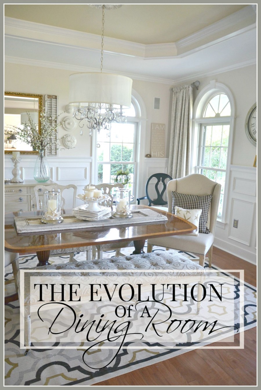 THE EVOLUTION OF A DINING ROOM