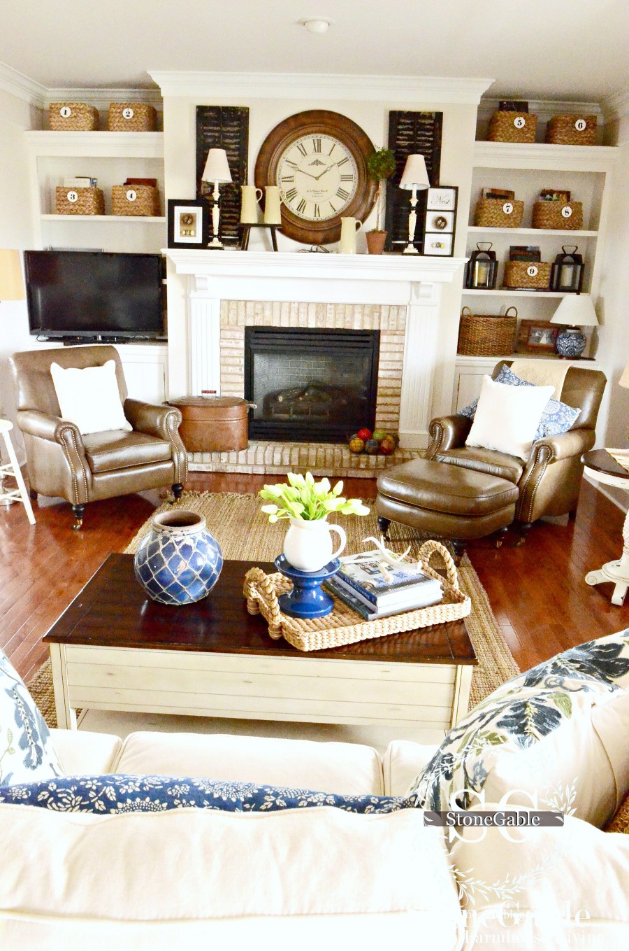 THE EVOLUTION OF A FAMILY ROOM- How I found my family room style!