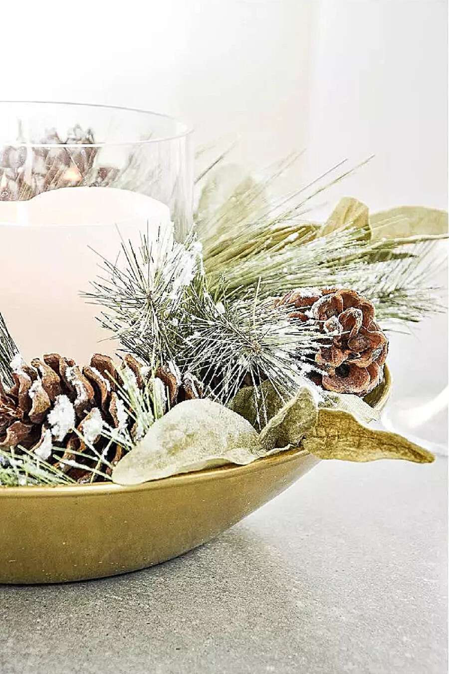 DECORATING WITH FAUX CHRISTMAS GREENS