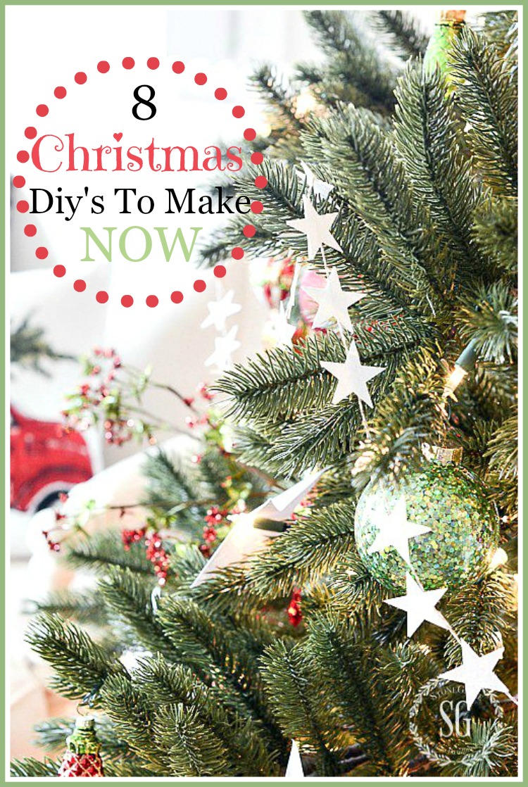8 FABULOUS CHRISTMAS DIY TO START TO MAKE NOW!