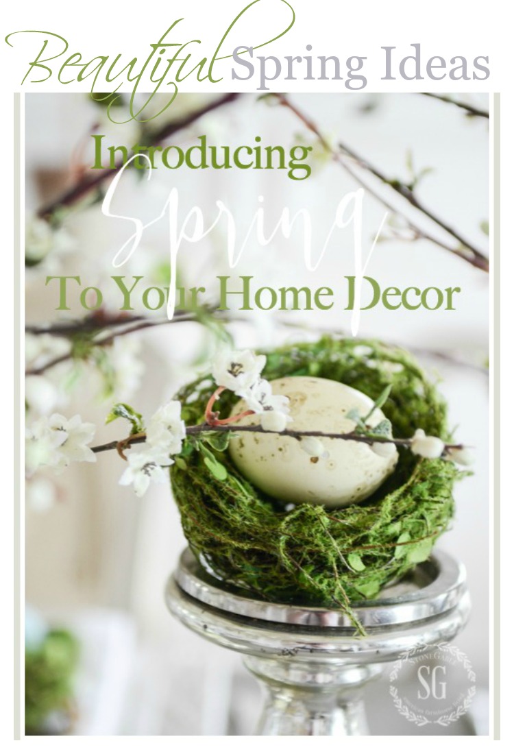 INTRODUCING SPRING TO YOUR HOME DECOR- Beautiful ways to decorate you home!