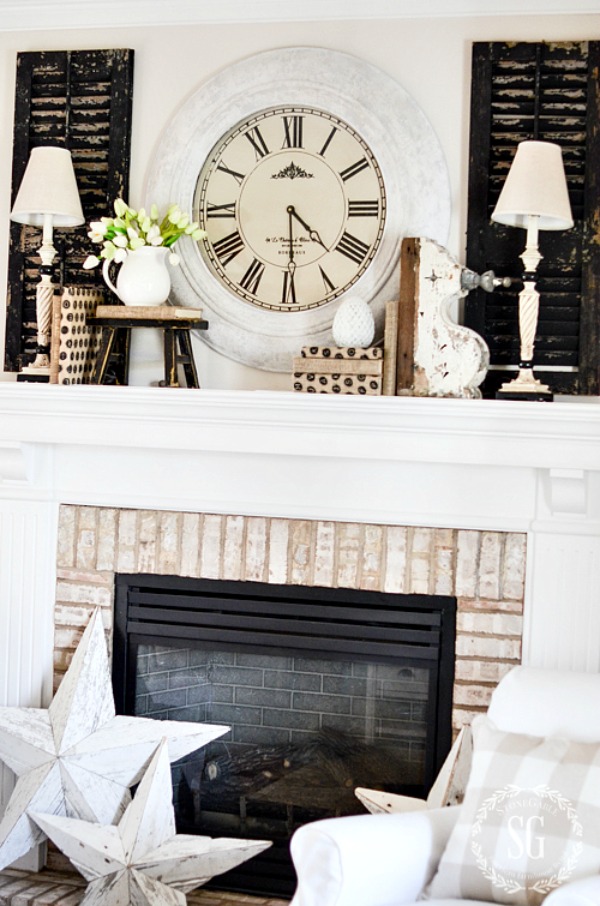 THE EVOLUTION OF A MANTEL- Finding the perfect elements that make a mantel shine!