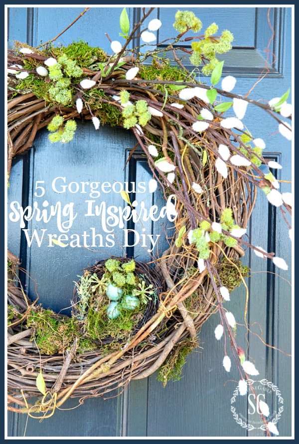 5 GORGEOUS SPRING INSPIRED WREATHS TO MAKE
