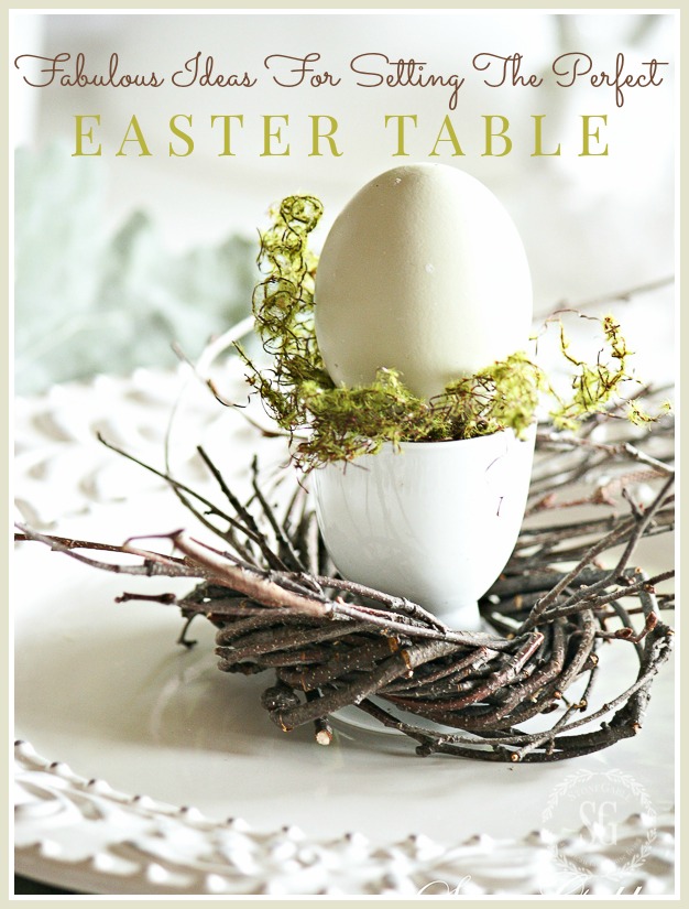 EASTER TABLE IDEAS THAT ARE EASY AND DOABLE