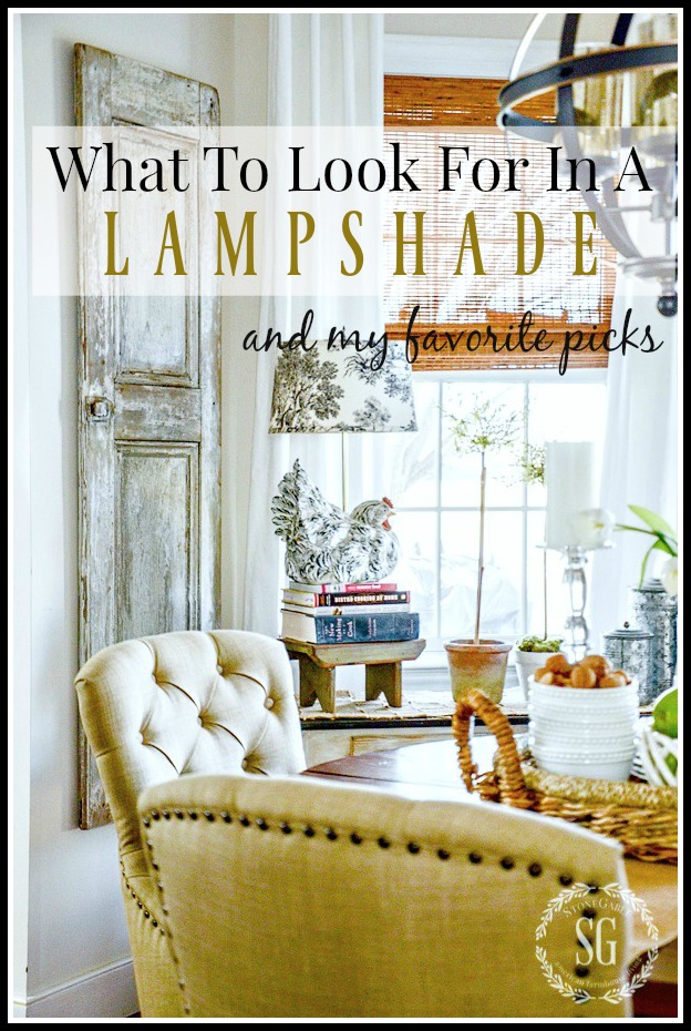 WHAT TO LOOK FOR IN A LAMPSHADE AND MY FAVORITE PICKS