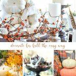 COLLAGE OF FALL DECOR