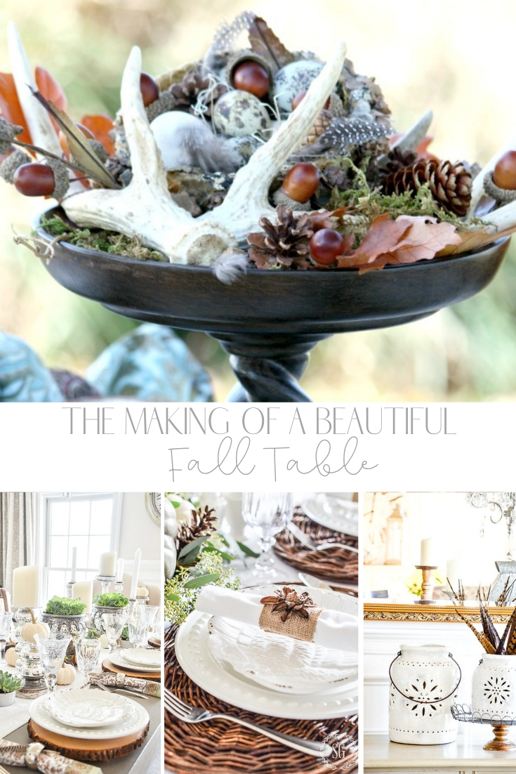 The Making Of A Beautiful Fall Table - StoneGable
