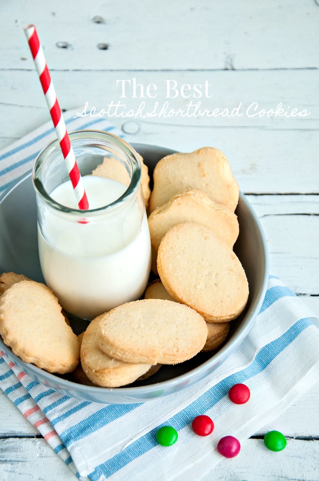 THE BEST SCOTTISH SHORTBREAD COOKIES EVER! So simple and melt in your mouth delicious!
