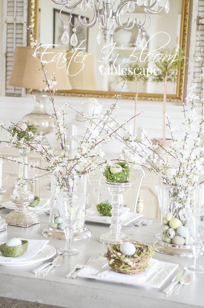 EASTER IN BLOOM TABLESCAPE