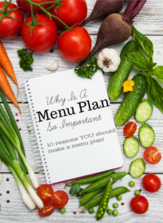 WHY IS A MENU PLAN SO IMPORTANT- #menuplan, #menuplanning, #dinnerrecipes, #organization, #planning,