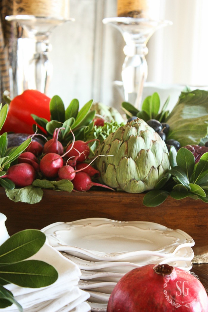 THANKSGIVING VEGETABLE CENTERPIECE AND MORE!