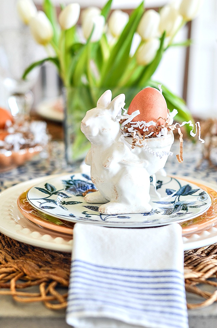 Easter Bunny Tablescape