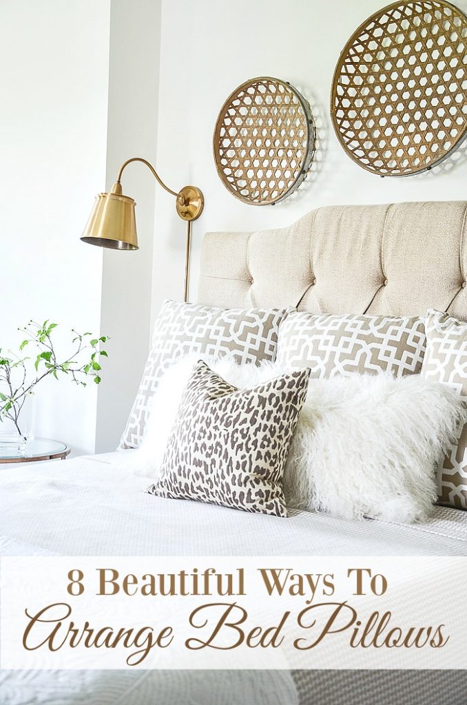 Bed Pillow Arrangements You Will Love, How To Make A King Bed With Euro Shams