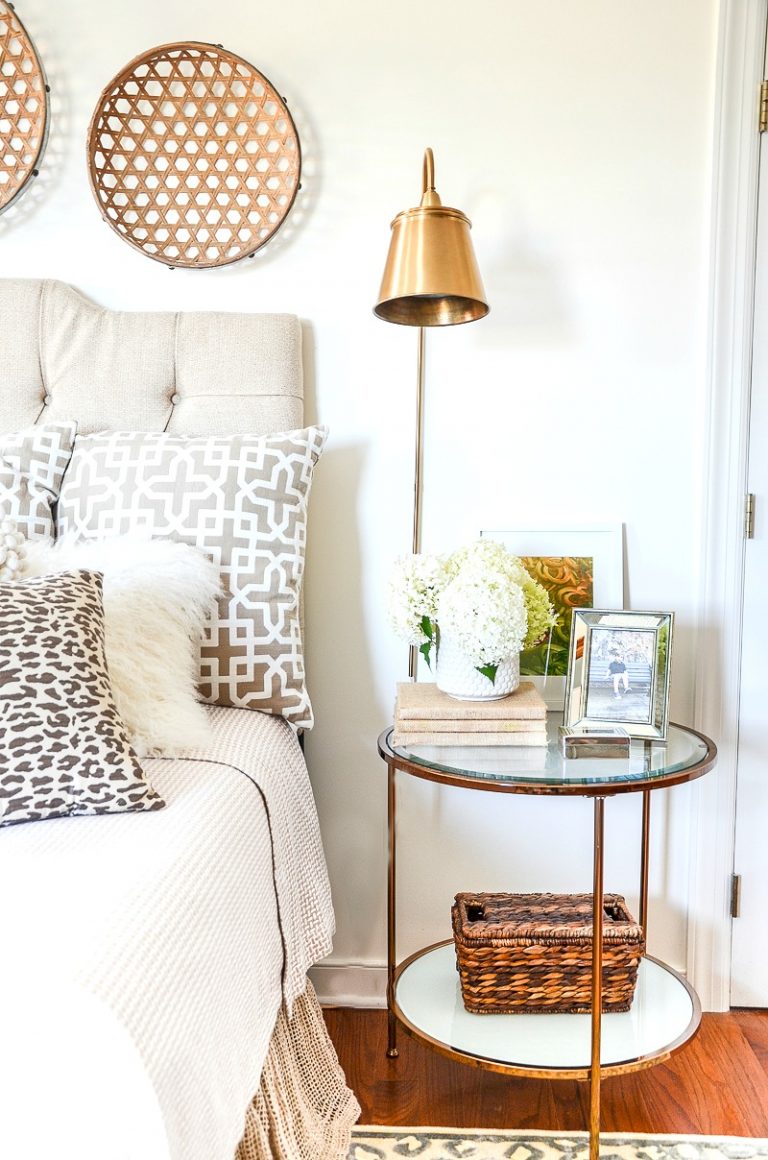 HOW TO DECORATE A NIGHTSTAND - StoneGable