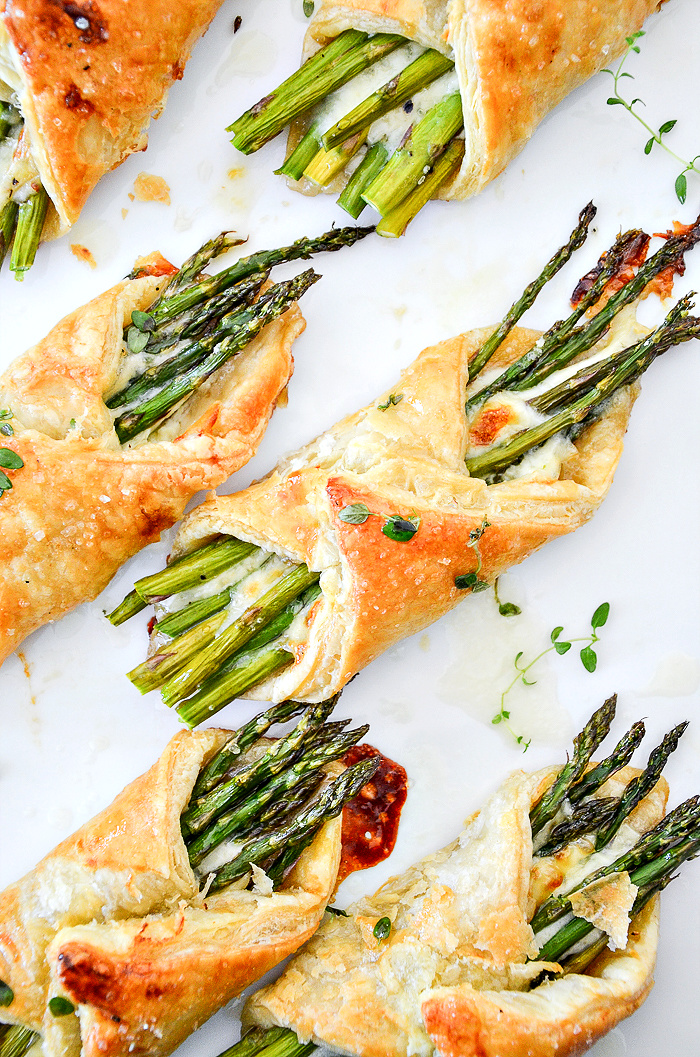 ASPARAGUS IN PUFF PASTRY AND SPRING PROGRESSIVE DINNER