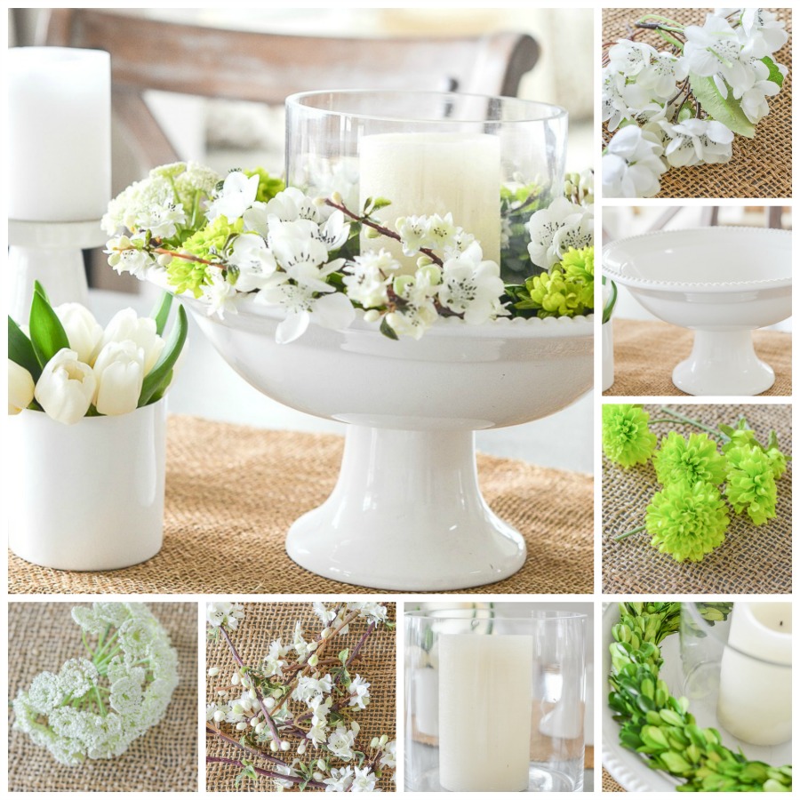THINGS NEEDED FOR A SPRING CENTERPIECE