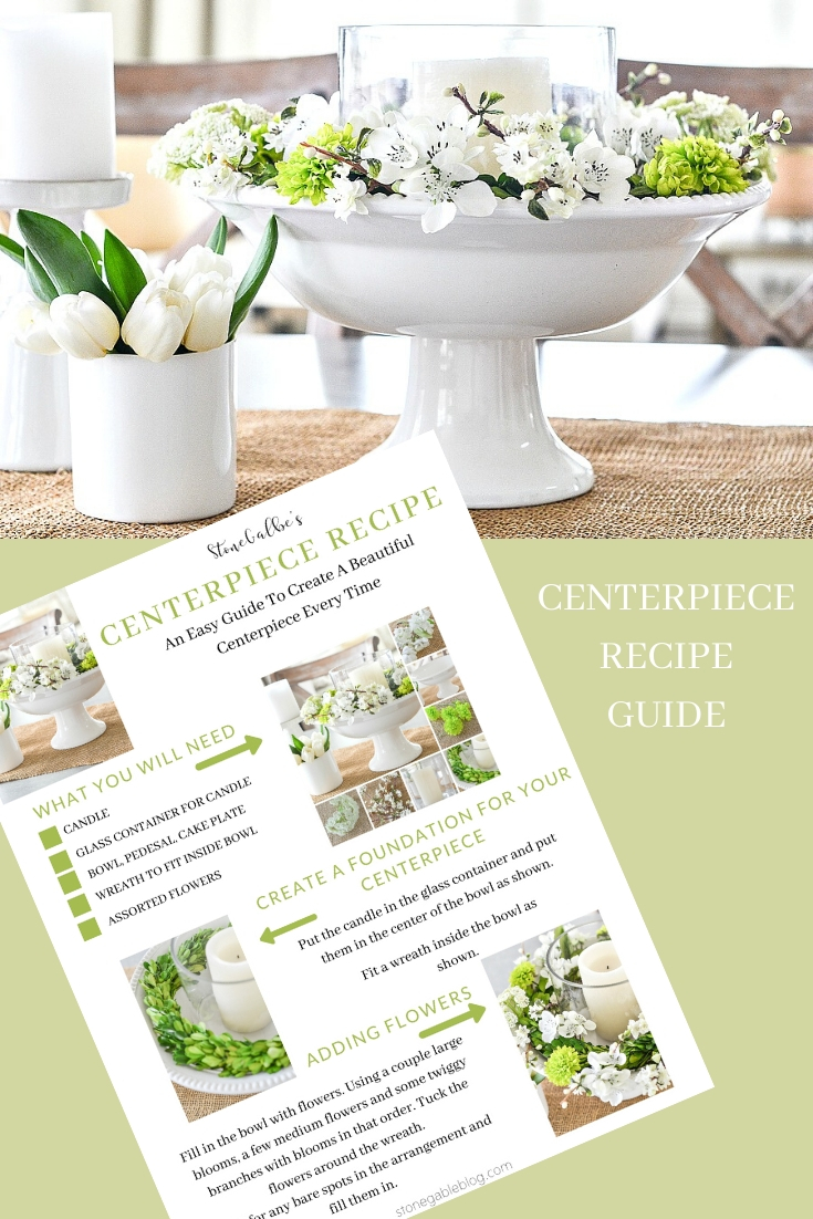 CENTERPIECE RECIPE PRINTABLE - StoneGable