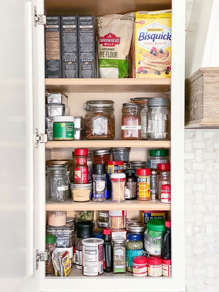 MESSY SPICE CUPBOARD