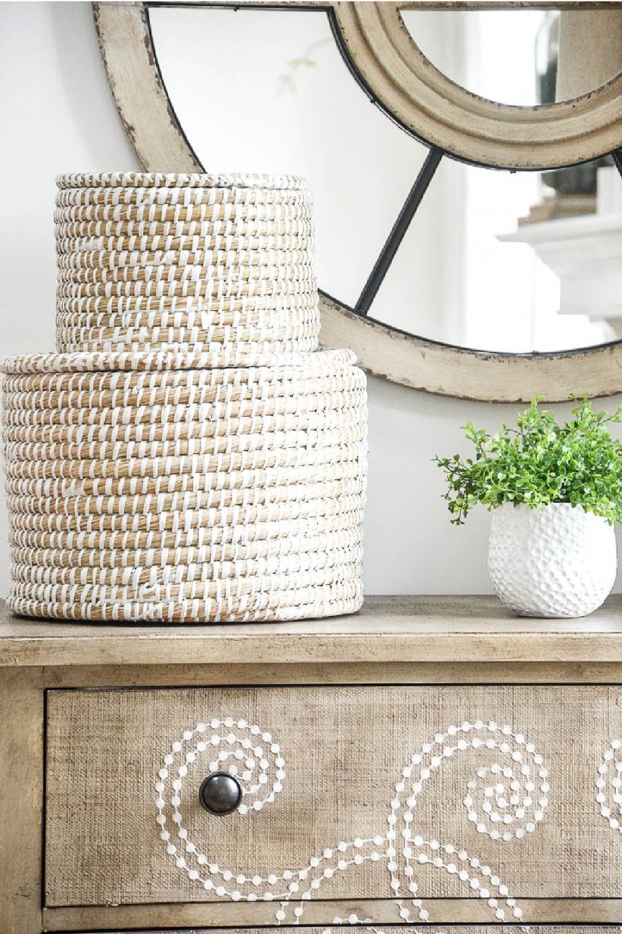 HOW TO ADD BASKETS TO YOUR HOME DECOR
