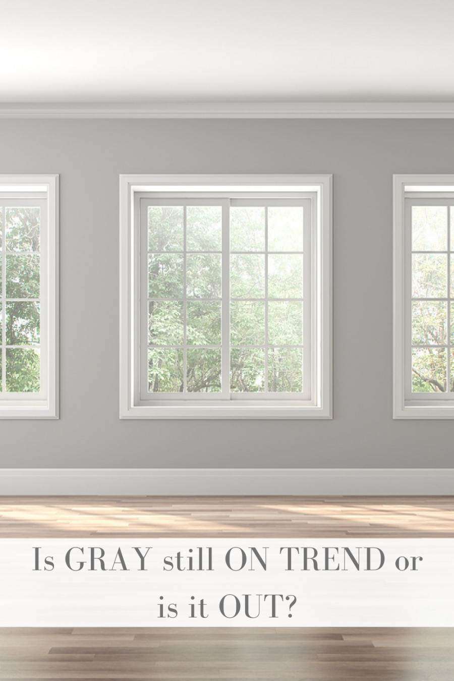 Is Gray Paint Totally Out? - StoneGable