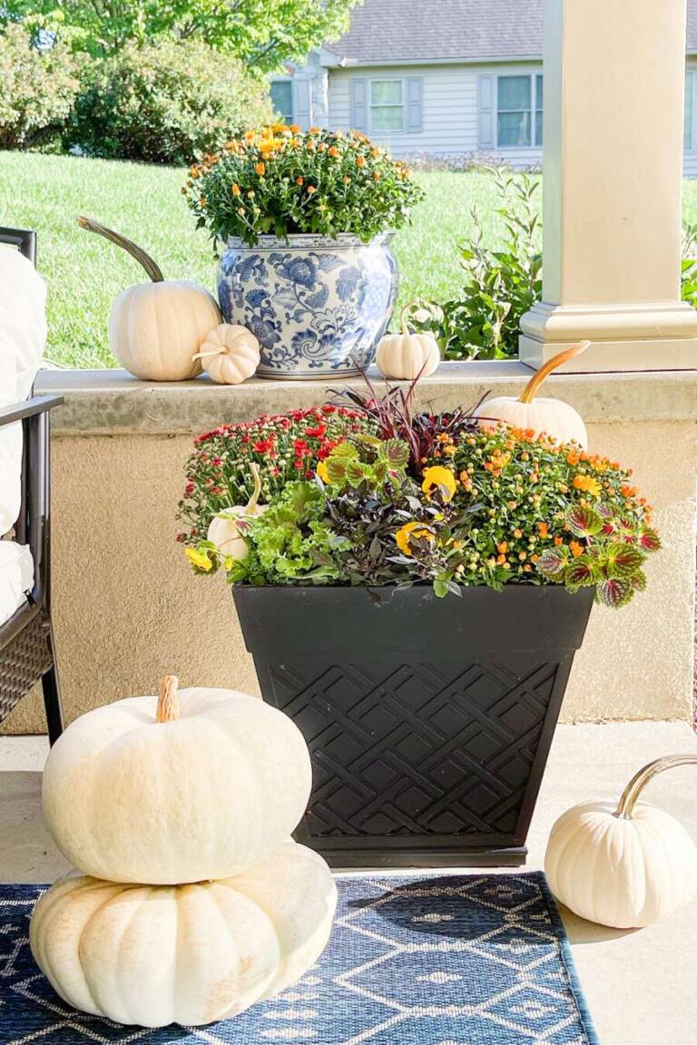 image for fall planter post