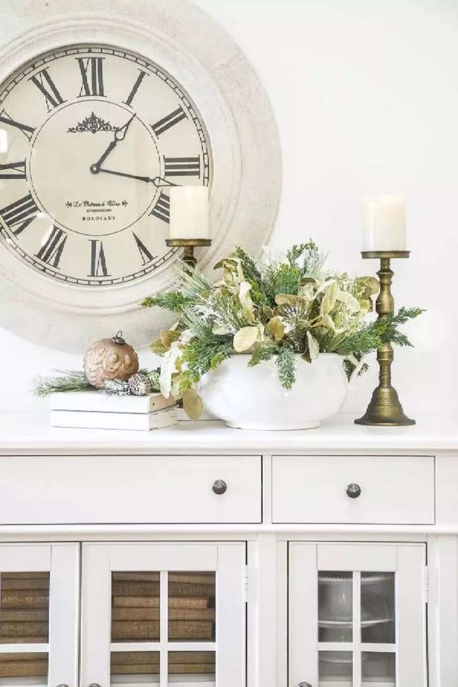 USING FAUX GREENS TO DECORATE AT CHRISTMAS