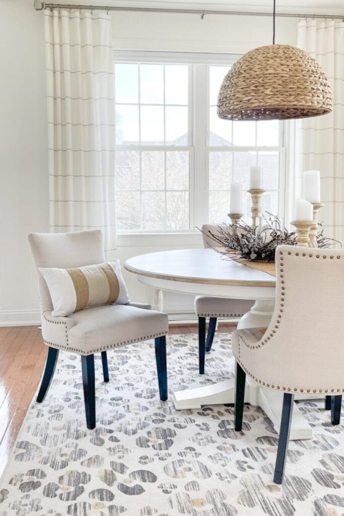spring home tour- dining room
