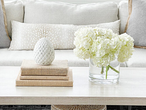 14 Simple Spring Vignettes To Decorate Your Coffee Table - StoneGable
