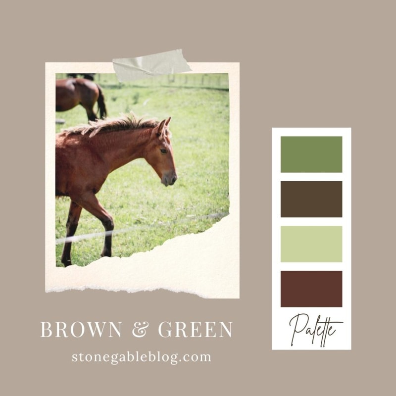 graphic for brown decorating